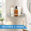 Panier de rangement mural pour salle de bain en acier inoxydable-251878751