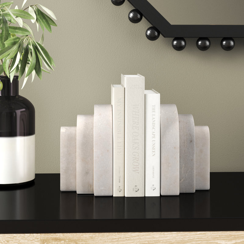 Layered Arches Bookends