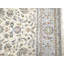 Tapis crème crème à motif oriental Indo-nain 8 x 10