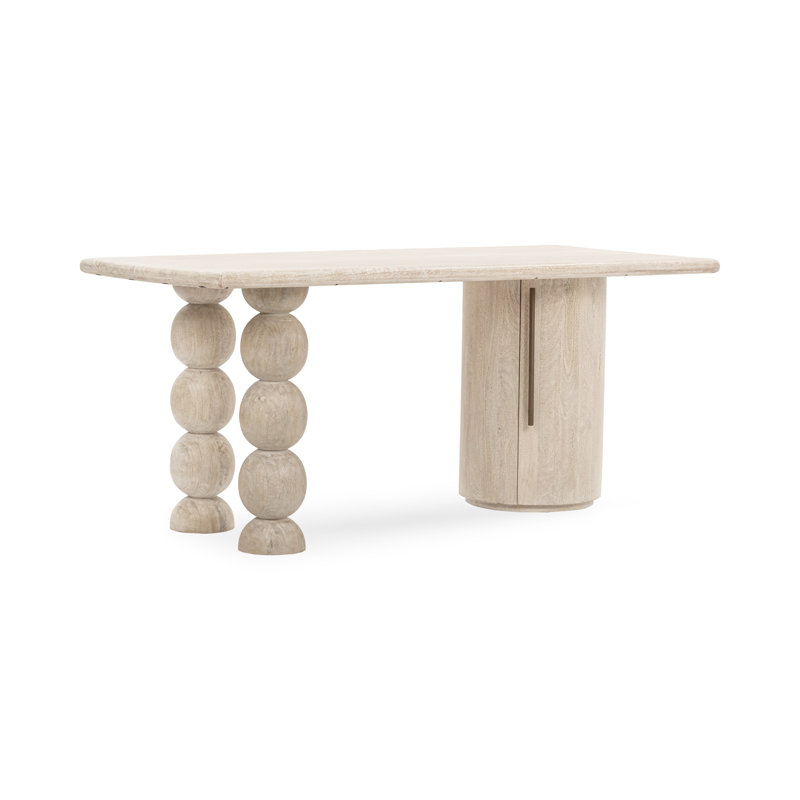 Adir Solid Wood Computer Desk