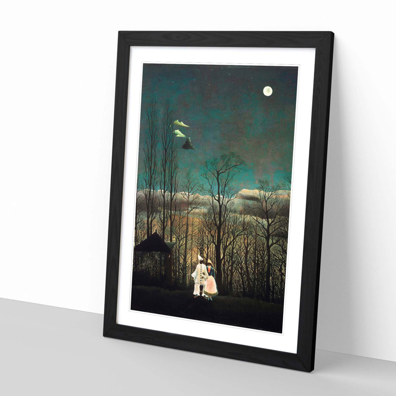 Henri Rousseau - Single Picture Frame Painting, Black