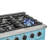Classic Retro 36" 6-Burner 5.2 cu. ft. Freestanding Gas Range with Convection Oven-84993992