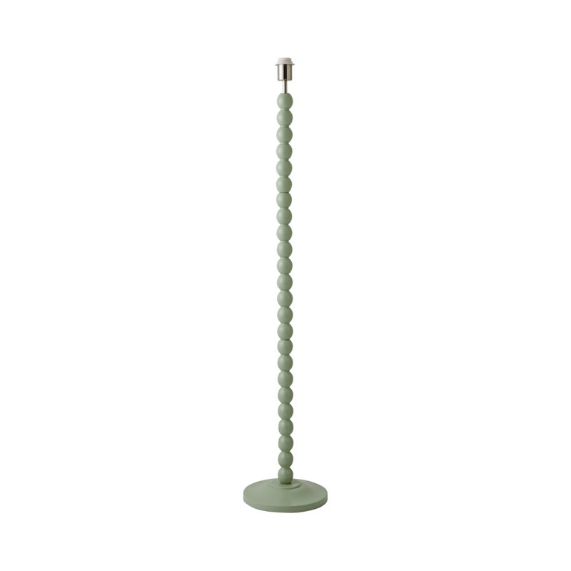 Bobbles 130cm Painted Traditional Floor Lamp, Sage