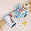 Lit plateforme classique en forme de voiture avec roulettes-1585196887-1585196884