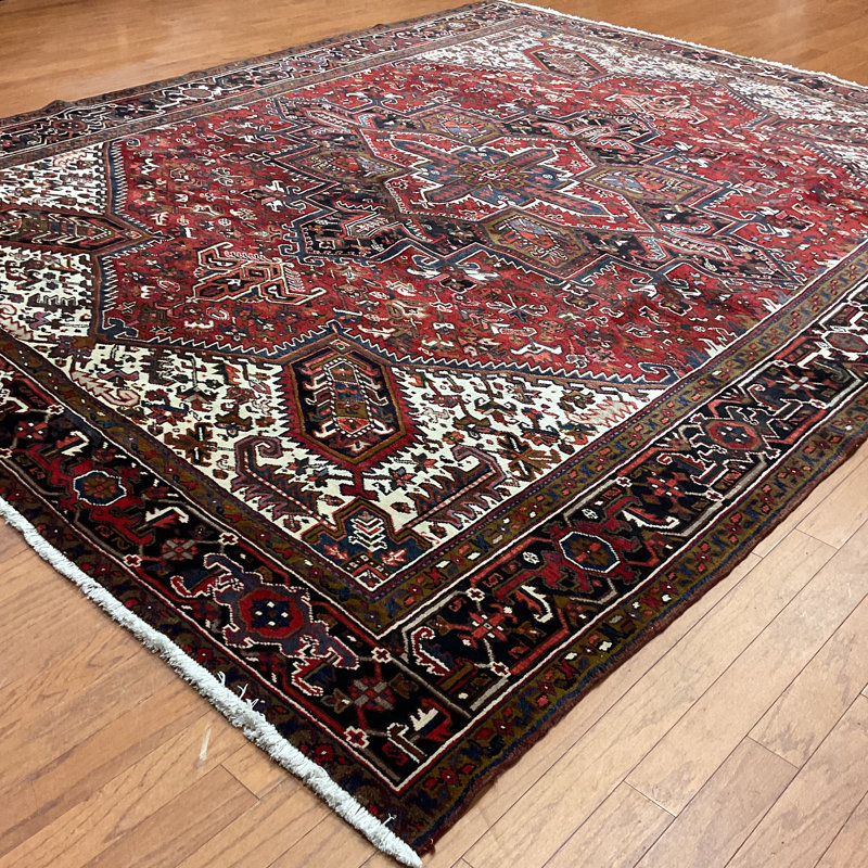 Tapis rectangulaire en laine