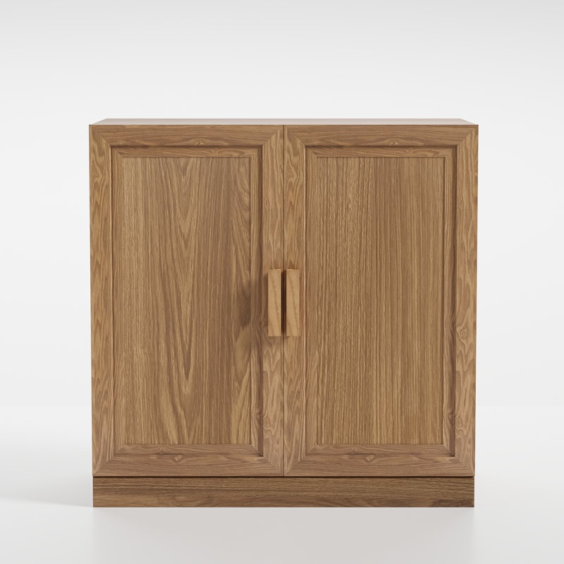 Tonya 2 - Door Accent Cabinet, Oak, 31" H x 31" W x 16" D