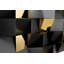 Handmade Glam Abstract Wall Decor on Metal