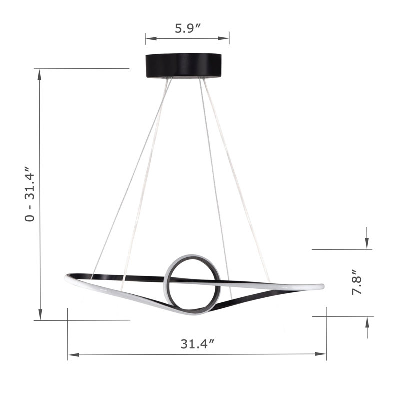 Nilyne LED Chandelier