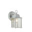 Lanterne murale d'extérieur en verre transparent à 1 ampoule H 8 po Terrazas-29613672