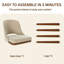 Two-tier solid wood upholstered side chair-921846660-910019277-910019279