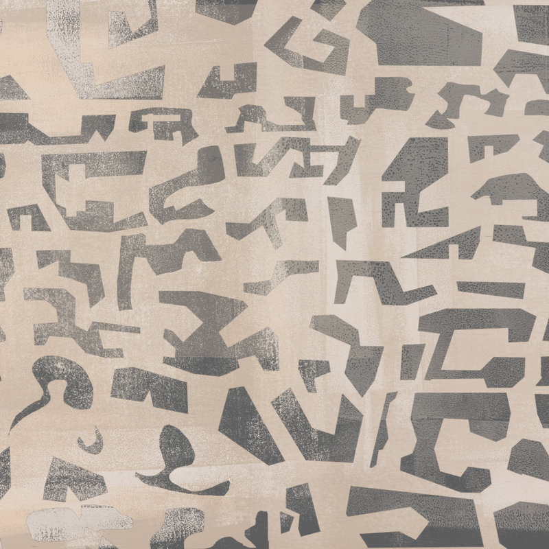 Block III Painting by Coup D'Esprit, 40" H x 60" W x 2" D