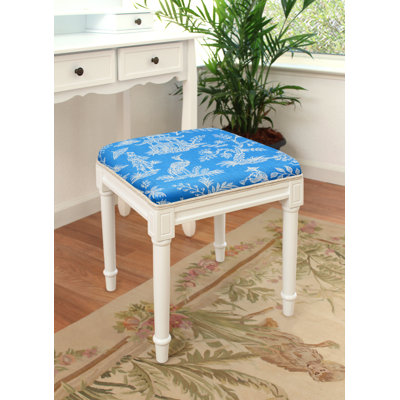 Tabouret de coiffeuse en bois massif Vansickle