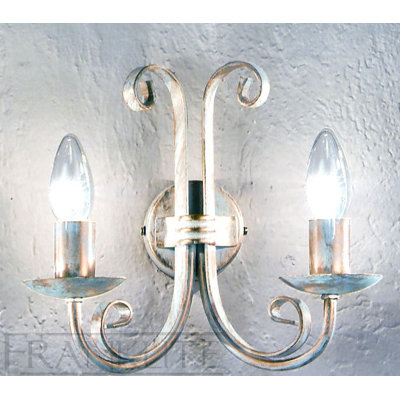Babylon Wrought Iron Candle Wall Light
