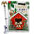 Double Sided 40'' H x 28'' W Polyester Flag Set