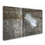 « plumes on wood ii », reproduction de photo sur toile tendue-32709454
