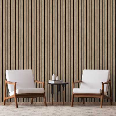Papier peint ardoise moderne