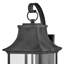 Adair 4-Light Outdoor Wall Mount Coach Lantern w/ LEDs Included - Aged Zinc