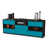 Turquoise / Matte Anthracite