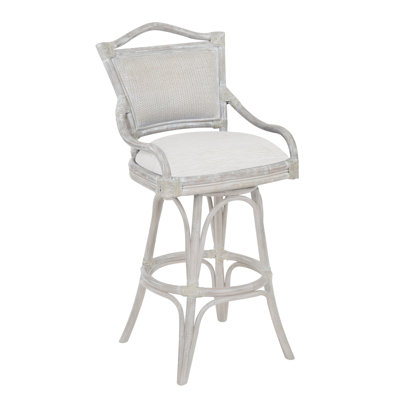 Cilurso Swivel Upholstered Counter Stool