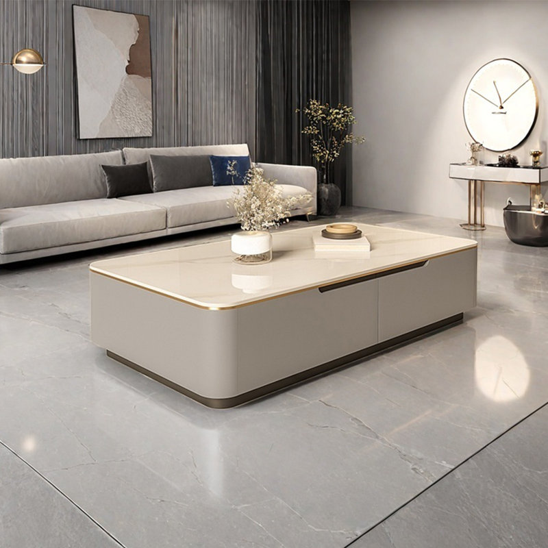 Table basse Italian, H 15 po x L 51,2 po x l 27,6 po