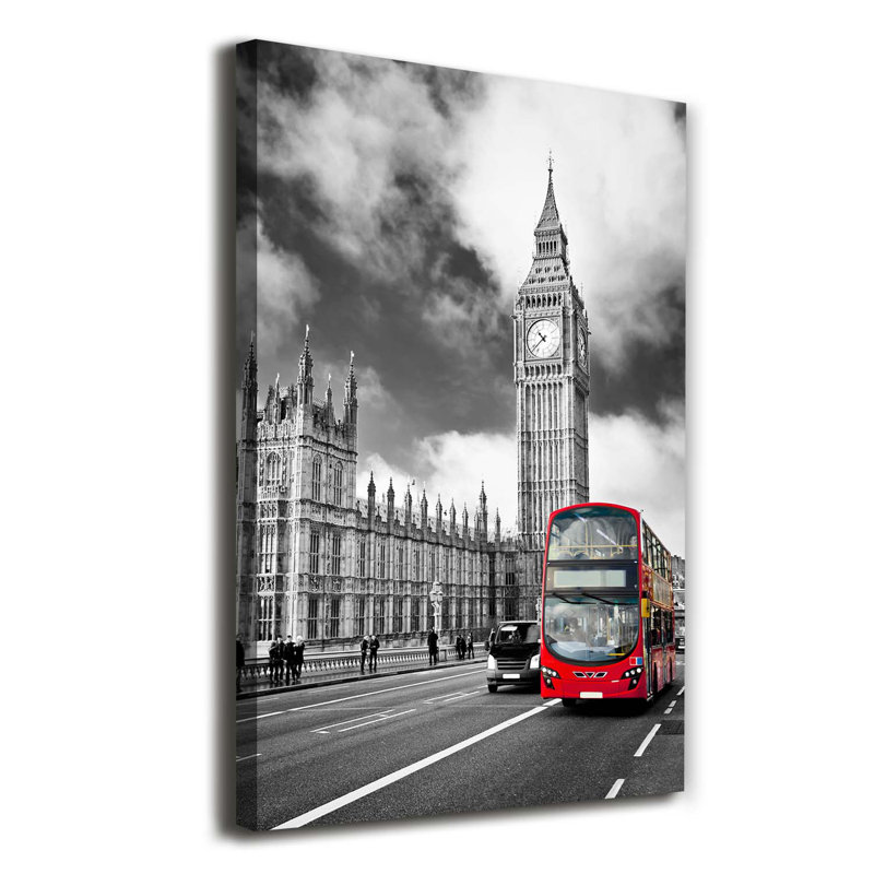 Big Ben London - Wrapped Canvas Print