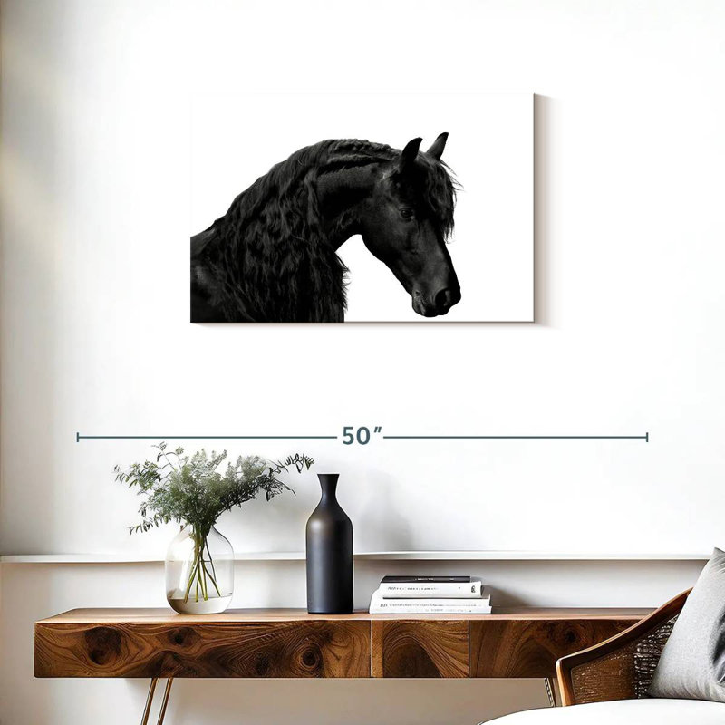 Classic Black I, 20" H x 30" W