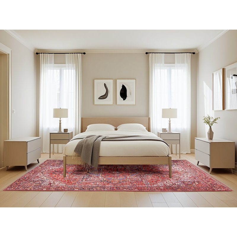 Overshores Oriental Indoor Rug, Rectangle 5' x 8'