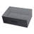 , Black 5-Drawer Dresser With Large Fabric Drawers-1831851115