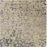 Watercolor Hand Woven Wool Abstract Area Rug