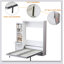 Lit escamotable vertical avec tablette et tiroirs pour chambre ou chambre d'amis
