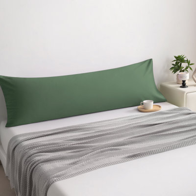 1 housse de coussin pour le corps, housse de coussin en coton, fermeture à enveloppe, 20 x 54 pouces - NTBAY