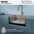 Karran Quartz 25'' X 22'' Single Bowl Drop-in Kitchen Sink Kit-65980507