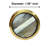 1.5" Diameter Striped Knobs