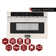 Kucht 1.2 Cubic Feet 1000 Watt Microwave Drawer with Sensor Cooking