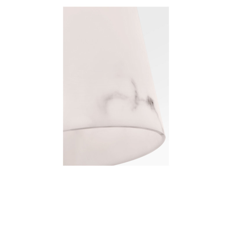 Savina Pendant, Burnished Brass, 72.88" H x 18.13" W x 18.13" D