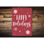 Panneau en aluminium «Happy Holiday»-58202508