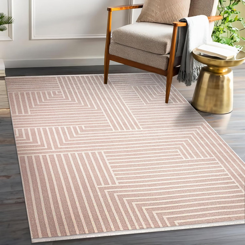 Soft Plush Area Rugs Non Slip Hallway Rug Large Bedroom Carpet Low Pile Acrylic Rug Floor Mat CN016, Rectangle 160 x 230 cm