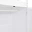 Lit mezzanine double blanc avec tiroirs, bureau et garde-robe - peu encombrant pour les dortoirs Lit, bureau, garde-robe, lattes, support