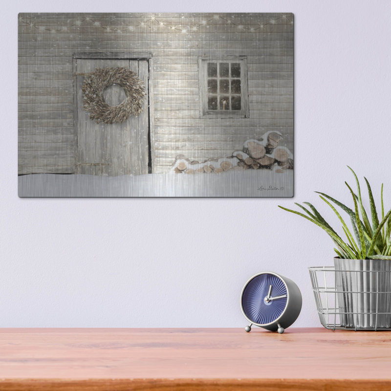 «Old Farm Christmas» par Lori Deiter, H 12 po x l 16 po
