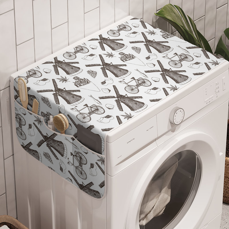 Paquet de 2 pochettes East Brown Home