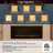 Rayva Front-Venting Recessed and Wall-Mounted Electric Fireplace-435000870