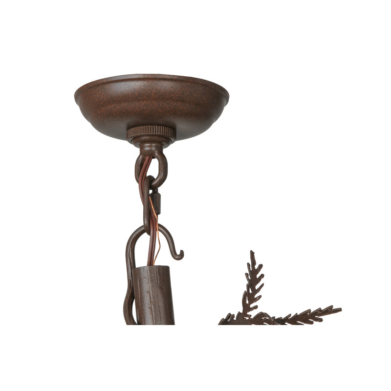 Rustic Lodge 3 - Light Chandelier