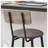 Jazire Counter Stool with Metal Frame