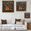 Indian Art Rajasthani Folklore tales II - Art indien, reproduction d'art sur toile encadrée-442273065-423041053