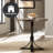 Huley Round Metal Base Dining Table