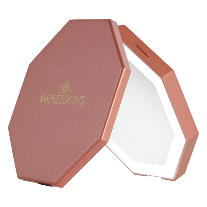 Miroir de maquillage pour salle de bain Cosmic, Or rose