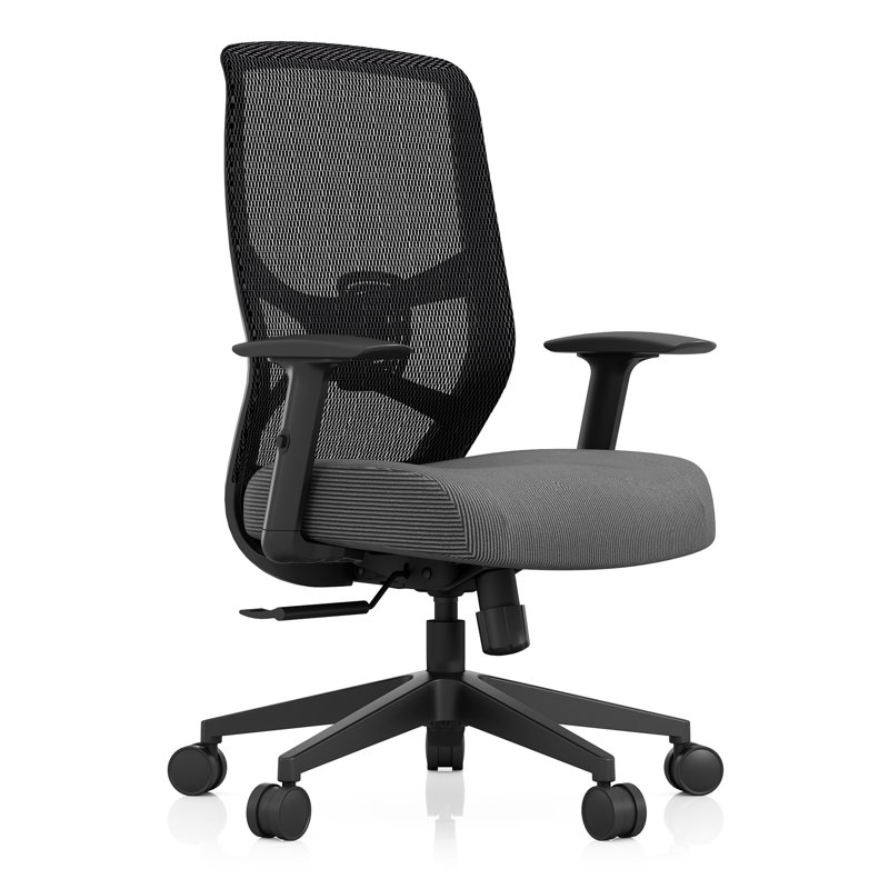ProTask Swivel Executive Chair, Gray