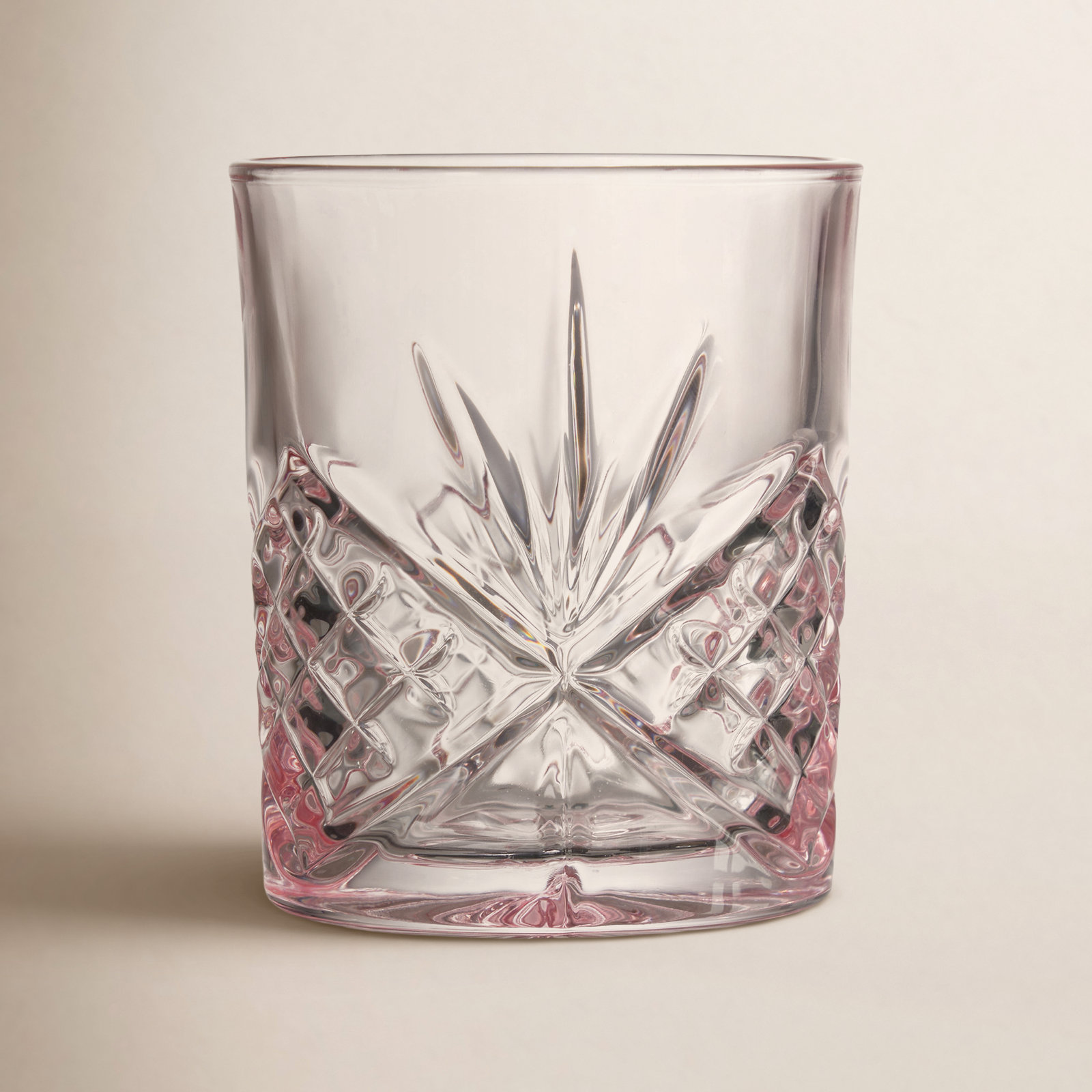Dublin Crystal Blush Whiskey Glass