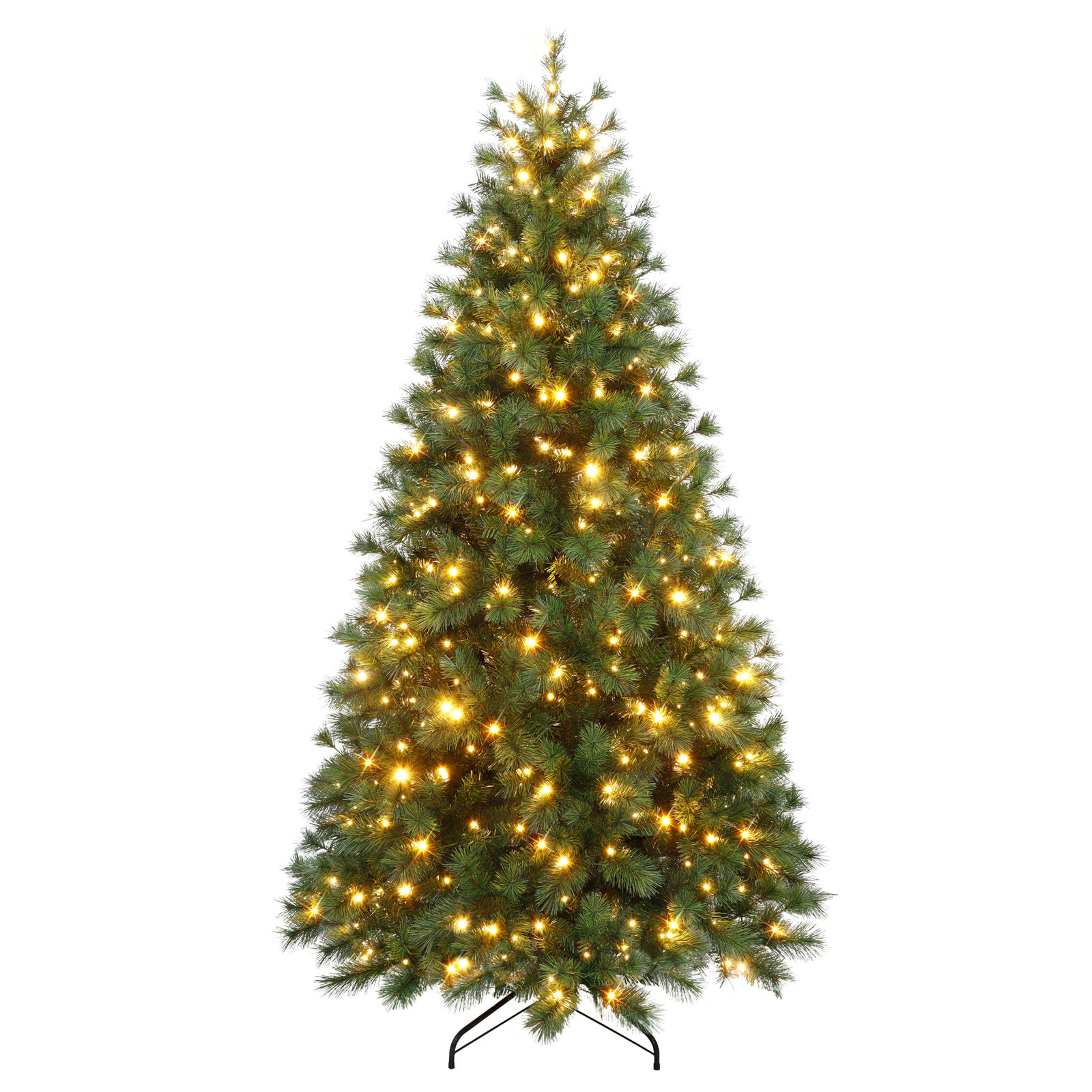 7.5' Pre-Lit Colorado Pine Artificial Christmas Tree