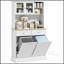Armoire de cuisine autoportante avec station de charge, bacs à ordures inclinables et tablettes réglables pour les cuisines modernes-1481799404